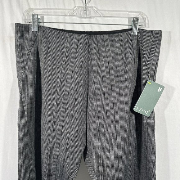 NWT $88 Lysse [ Plus 1X ] Ella High Waist Shaping Ponte Leggings‎ Black - Picture 5 of 15